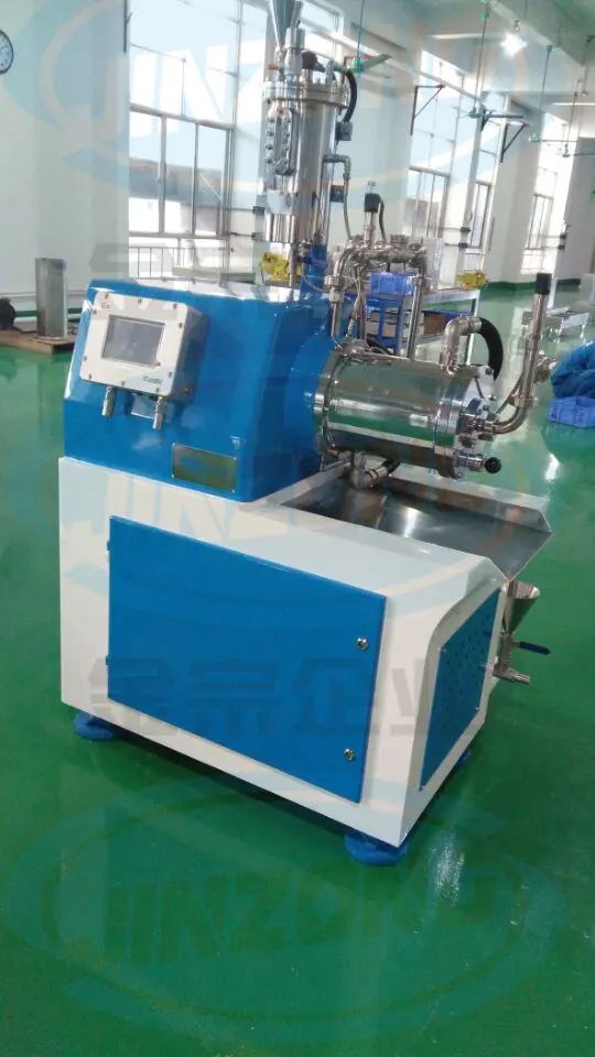 Nano Grinding Mill / Thermal Paper Horizontal Bead Mill with Ce ISO SGS