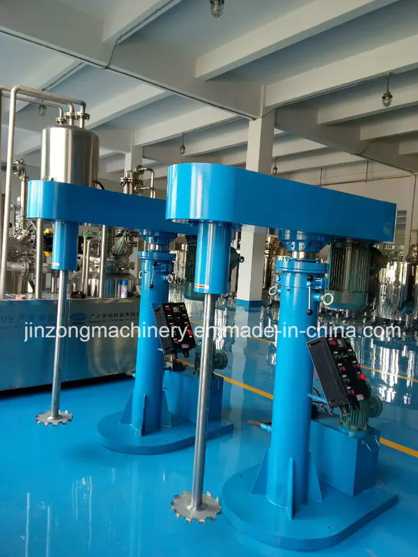 High Speed Disperser for Pigment Paint Hydraulic Lifting
