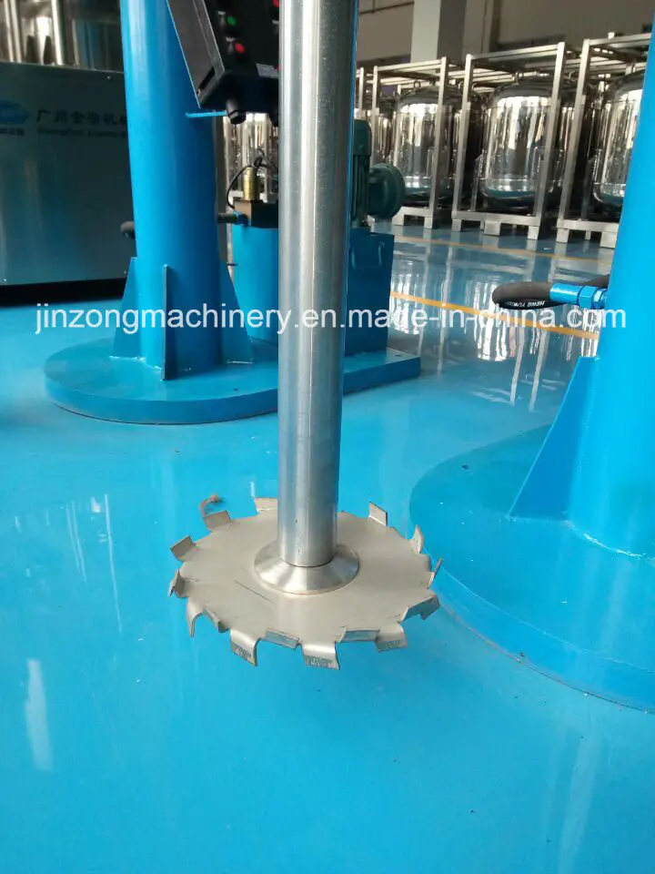 High Speed Disperser for Pigment Paint Hydraulic Lifting