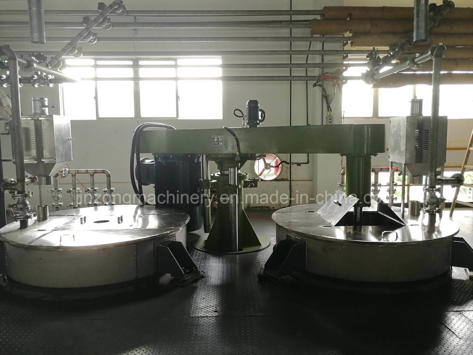 Professional Manufacturer Platform Paint Disperser Mixer Making Production Machine