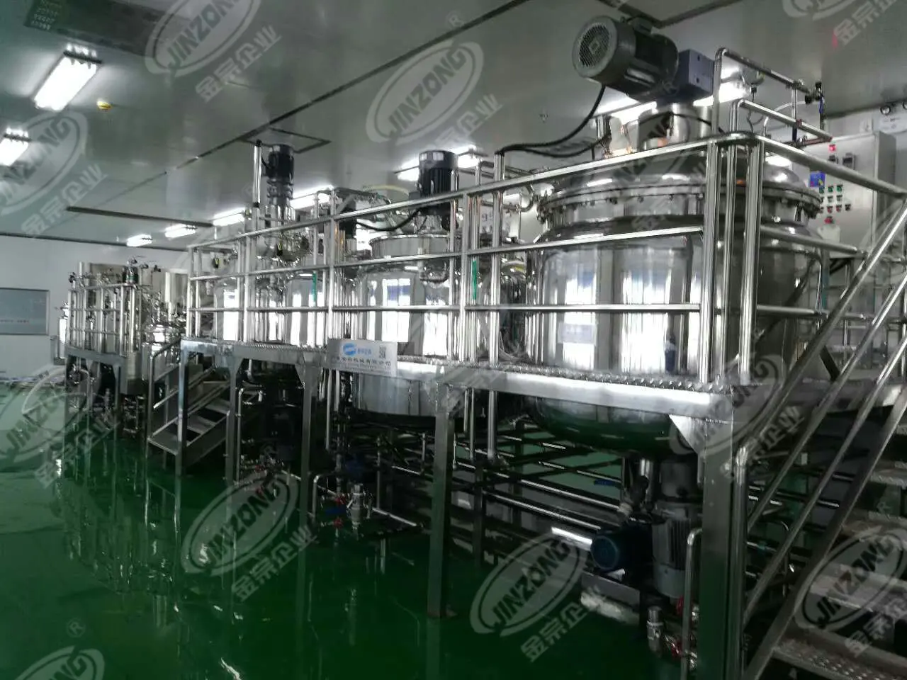 China Pharmaceutical Process Vessels - Jinzong Stainless Steel Jecketed Pharma Reactor