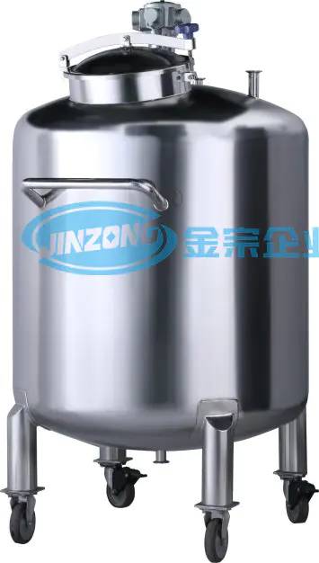 Movable Pressure Vessel Liquid Storage Tank with Mixer China Manufacturer