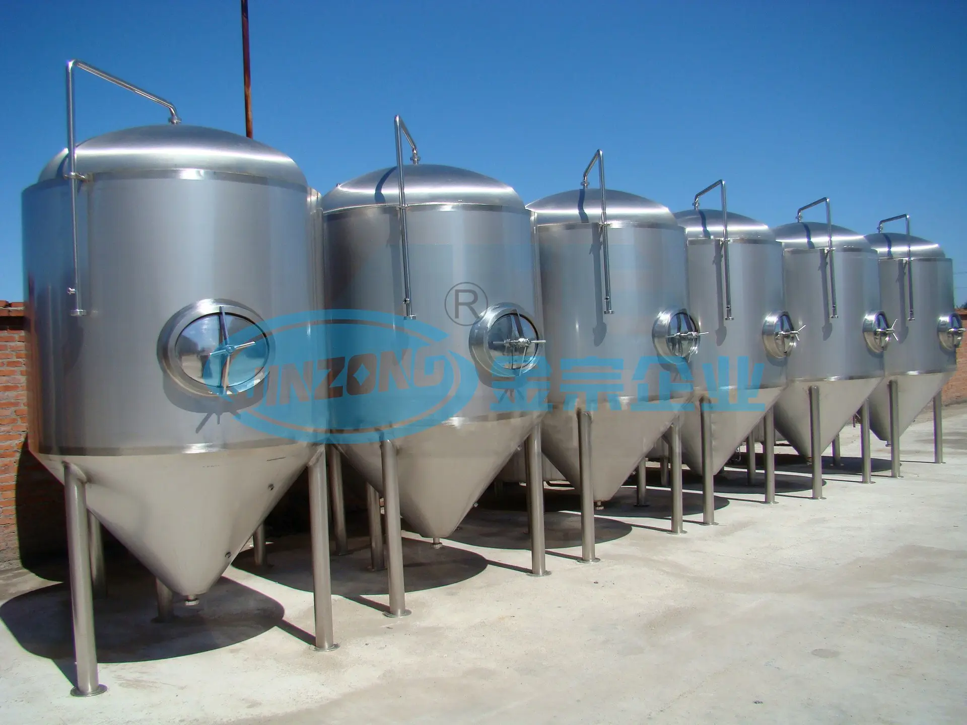 Customized Stainless Steel Bioreactor Beer Fermentor