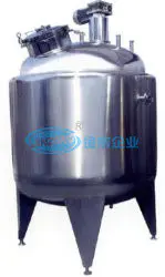 Insulated Vessels Storage Tank in The Food Beverage Manufacturing Process