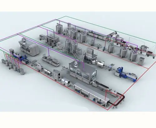 Beverage Processing Line Automatic Juice Plant