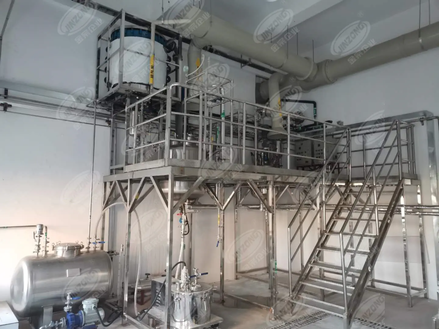 Averbatan Intermediate Manufacturing Plant Turnkey Solution Glass Lined Vessel Manufacturer