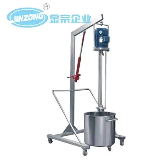 High Shearing Homogenizer for Ointments Gels Creams Oils and Emulsions