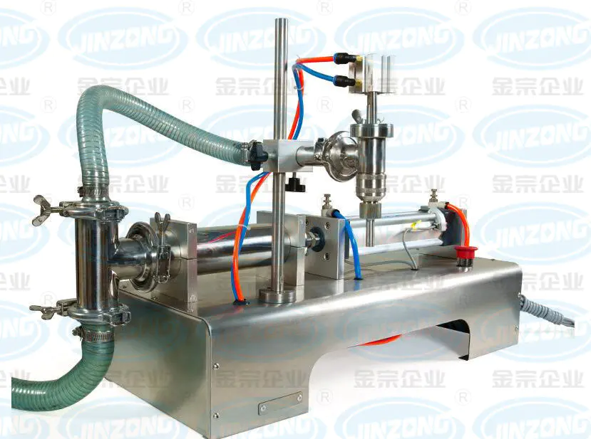 Horizontal Pneumatic Single Head Semi-Automatic Liquid Filling Machine