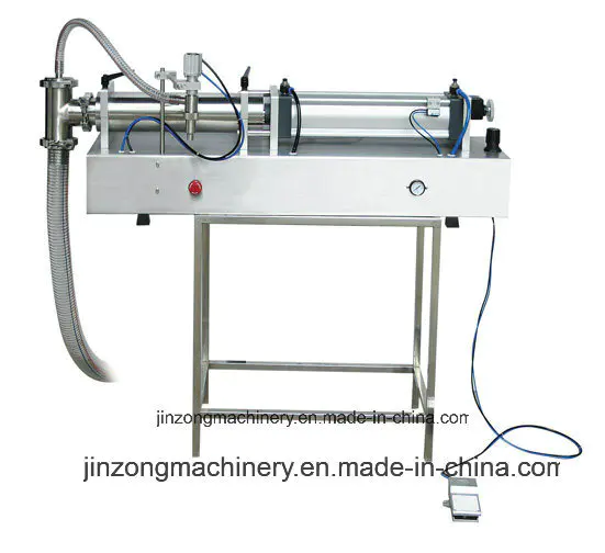 Jinzong Machinery Jgc Series Semi-Automatic Pneumatic Liquid/Cream/Paste Filling Machine