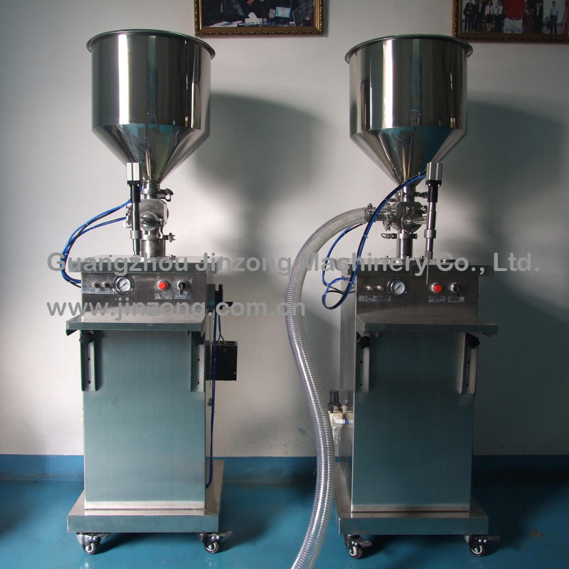 Stainless Steel Semi-Automatic Ointment and Liquid Filling Machine