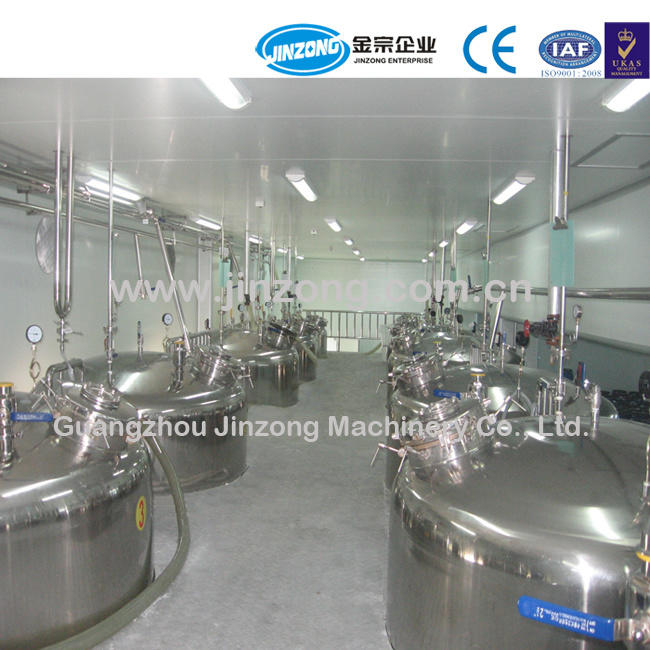 Guangzhou Jinzong 500-10000L Cosmetic Storage Tanks
