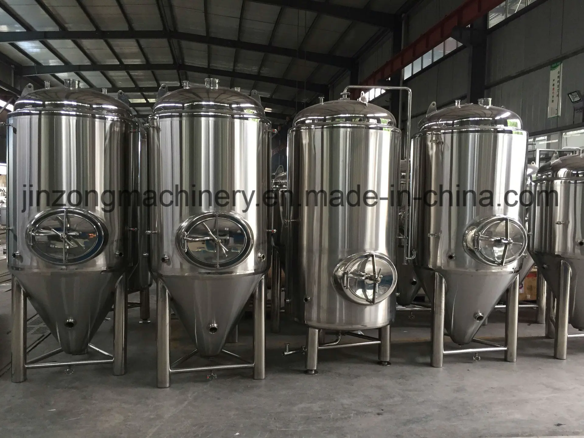 Jinzong Machinery Beer, Wine, Cider, Fermentation Tanks Vessels