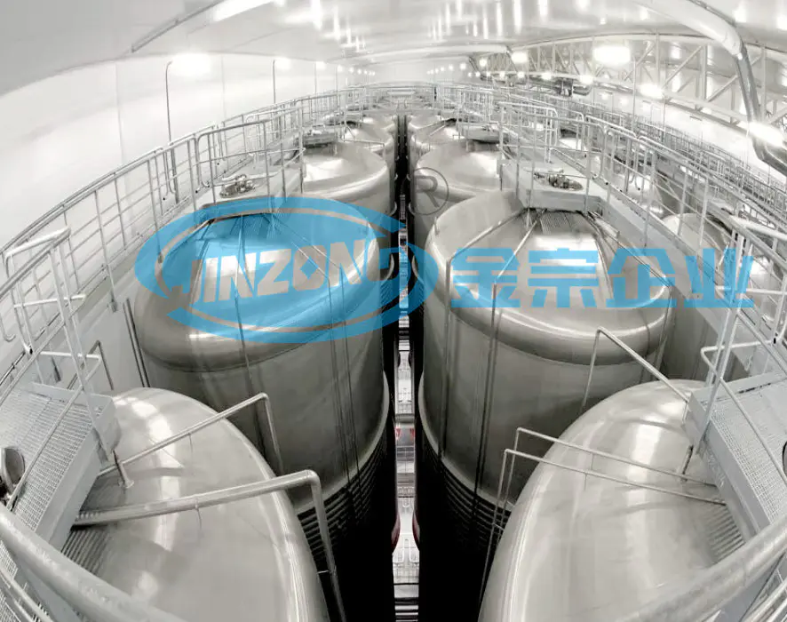 Sanitary Stainless Steel Storage Vessel for Food and Pharmaceutical Industrues