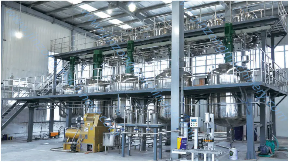 Turnkey Project Complete Paint Production Line