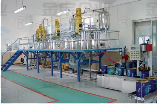 China Paint Manufacturing Plant