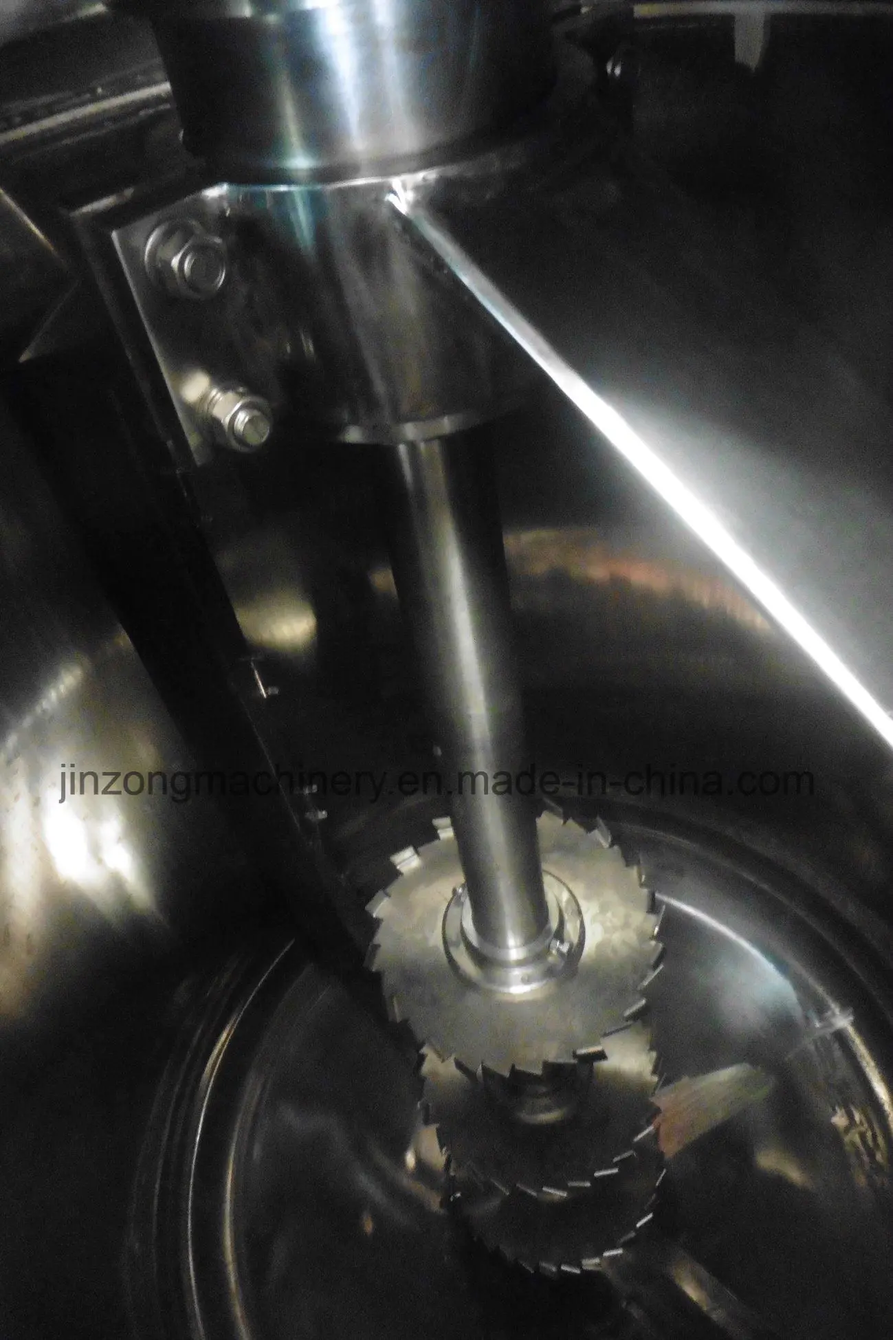 Stainless Steel Mixing Tank with Dispersion Blades