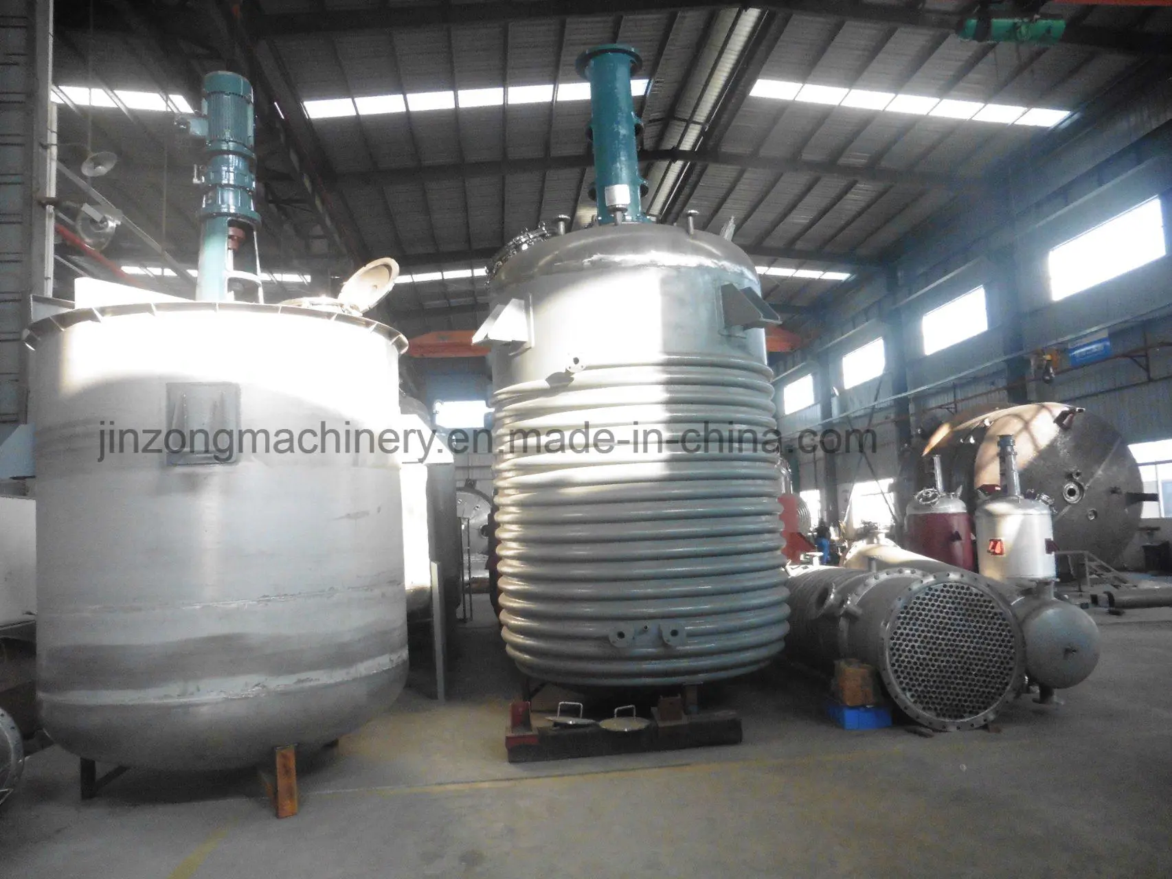 2000L Chemical Reactor with Jacket Heating/Cooling