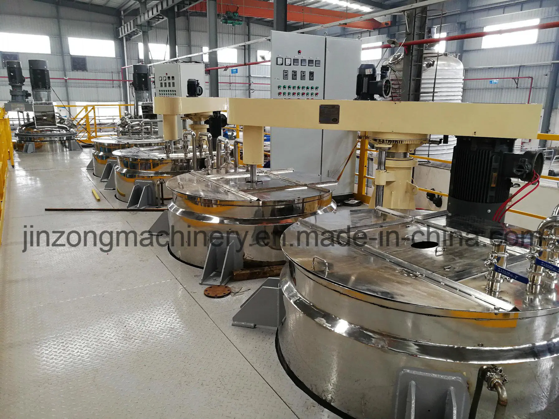Water Based Acrylic Emulsion Anti-Rust Paints Production Machine Paint Mixing Mixer Plant
