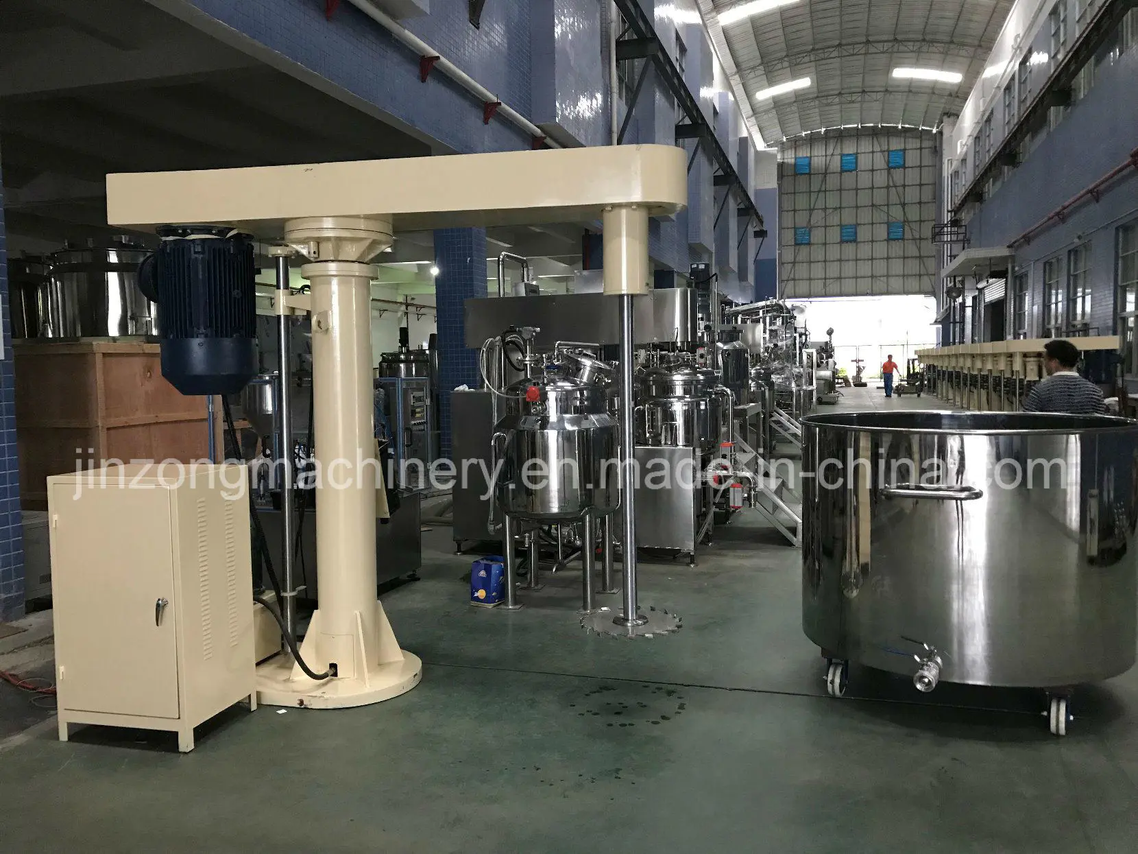 Variable High Speed Paint Mixer Disperser Making Mixing Machine 11kw for Coating Paint Resin Pigment