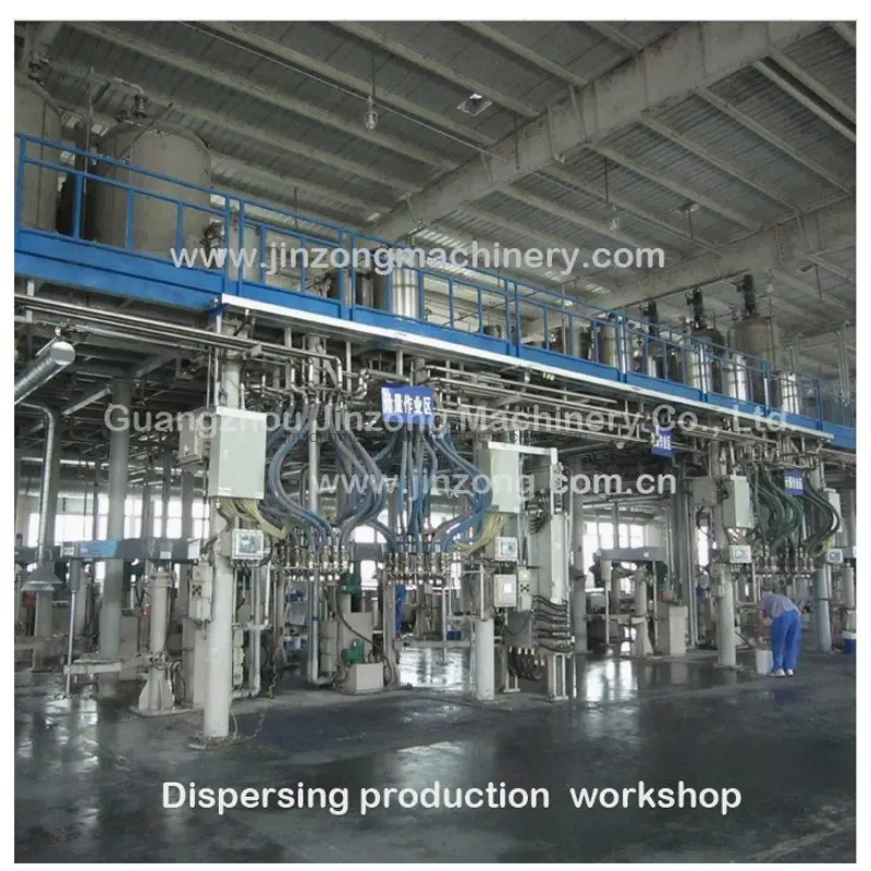5000 Tons Annual Output Wall Paint Production Line