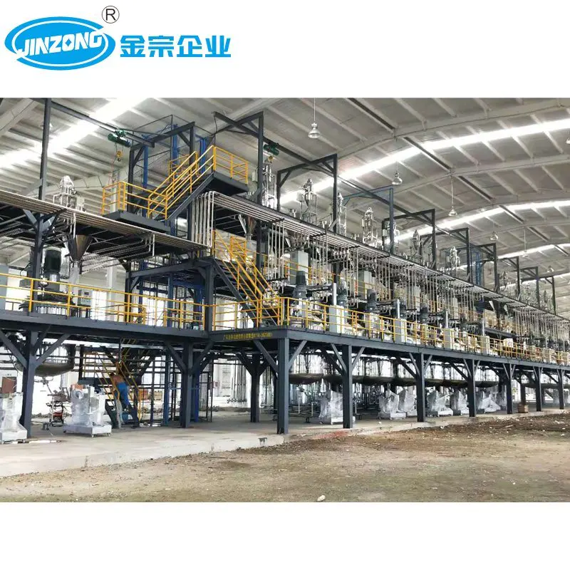 Intelligent and Environmental Friendly Paint Production Line