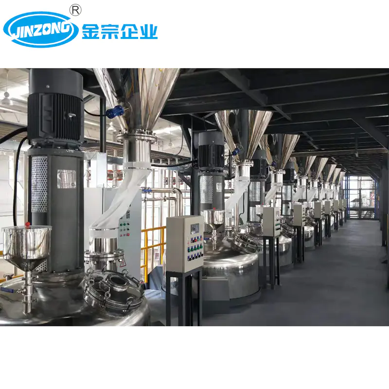 Intelligent and Environmental Friendly Paint Production Line