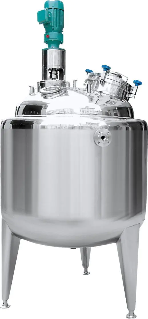 Active Pharmaceutical Ingredients Process Vessels Stainless Steel Jacketed Mixing Tank