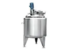 Active Pharmaceutical Ingredients Process Vessels Stainless Steel Jacketed Mixing Tank