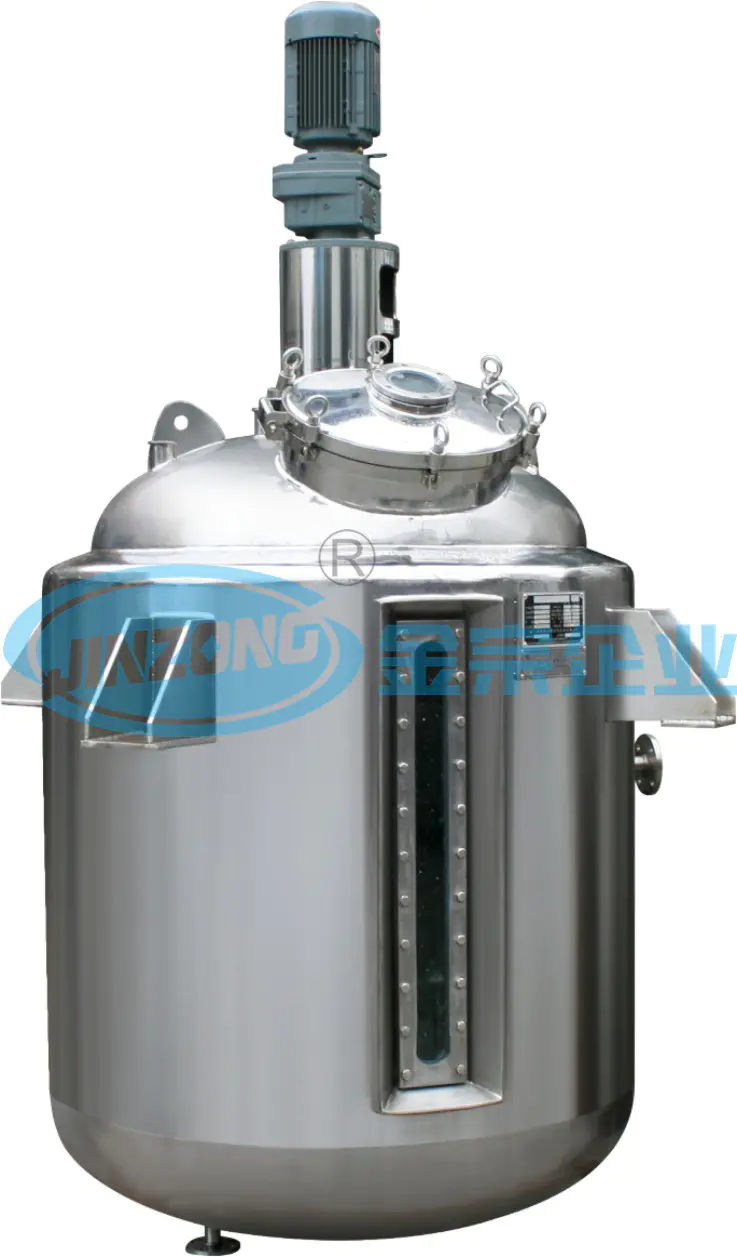 1500L Crystallizer Stainless Steel Crystallization Jacketed Mixing Tank Manufacturer