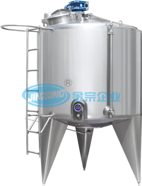 Heating and Cooling Jacket Food Mixing Tank Mixer Fabricator China