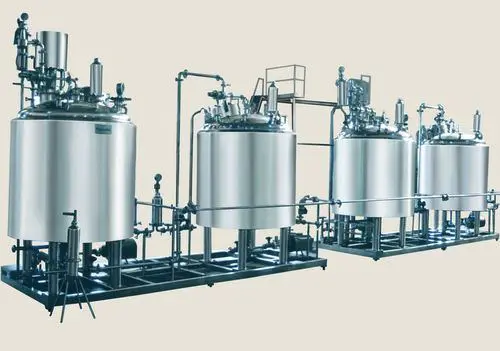 Automatic Oral Liquid Syrup Manufacturing Plants Cream Mixing Machine