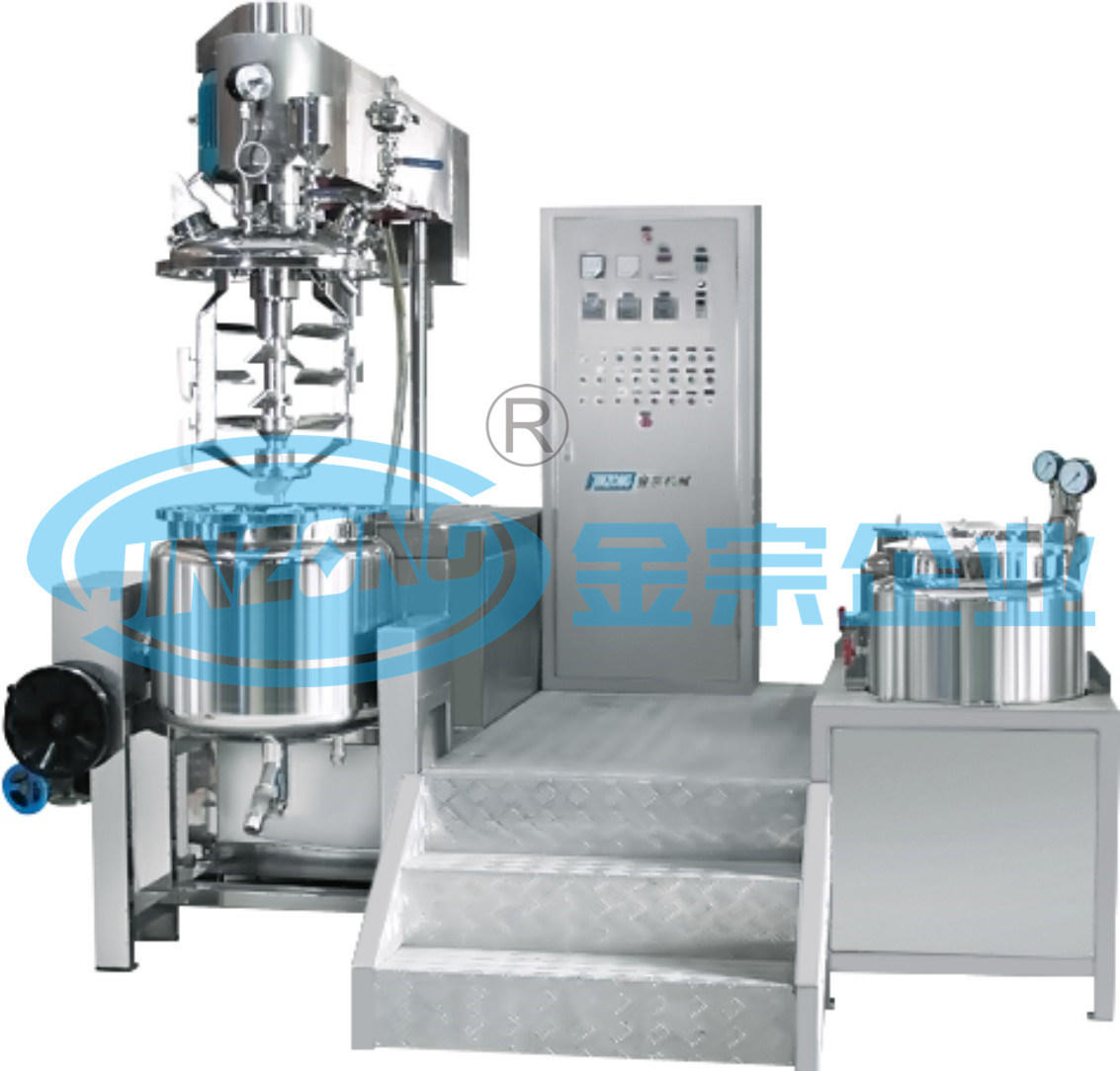 Electrical-Heating Steam Heating Vacuum Ointment Paste Cream Jacketed Mixing Machine