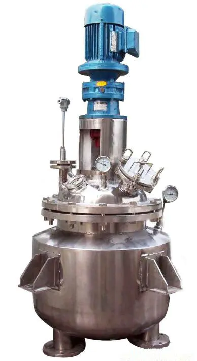 Sanitary Food Grade Stainless Steel Reactor Jacketed Mixing Tanks