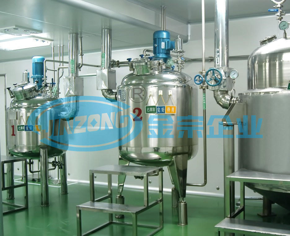 Bacterium Killing Pasteurization Tank Heating and Insulation Mixing Tank Pasteurizer