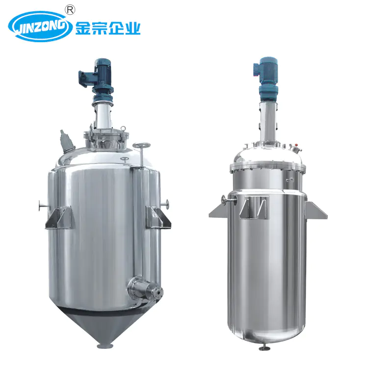 Heating & Cooling Chemical & Pharmaceutical Mixing Tanks with Stirrer