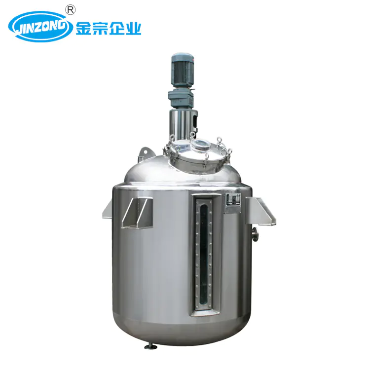 Heating & Cooling Chemical & Pharmaceutical Mixing Tanks with Stirrer