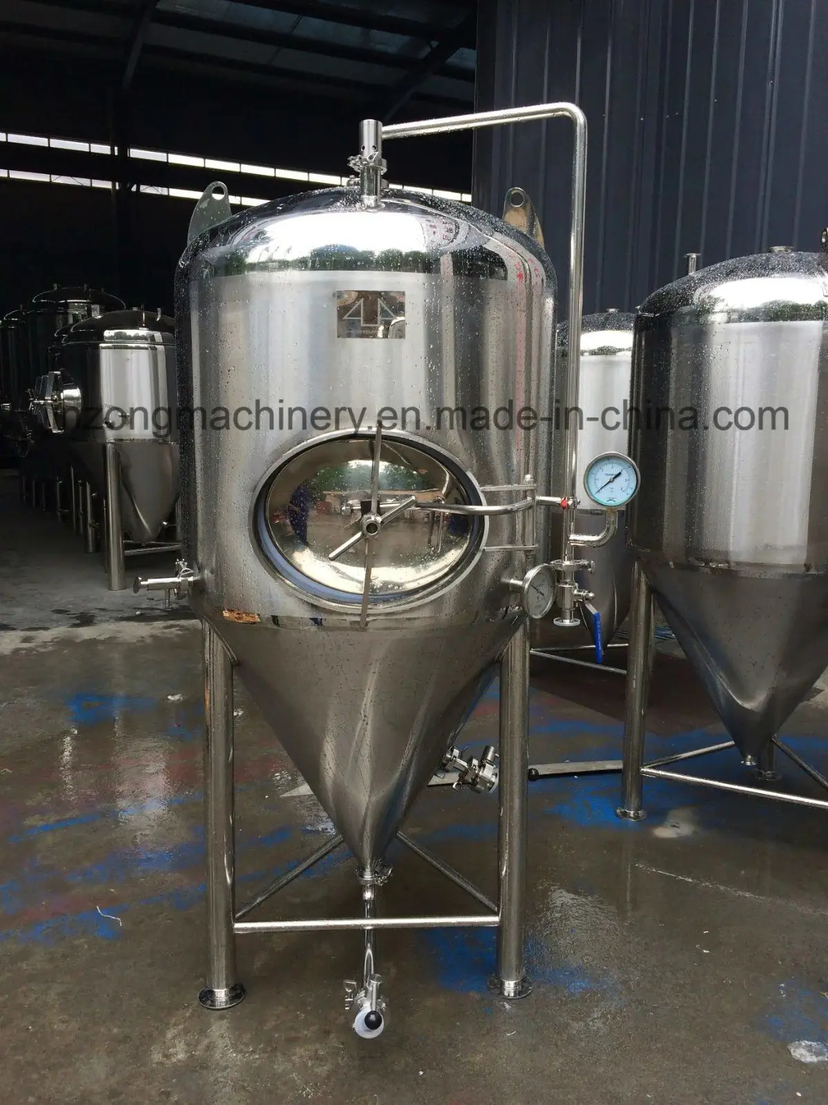 Jacketed Beer Fermenter Machine Beer Fermentor Tank for Beer Brewery Equipment