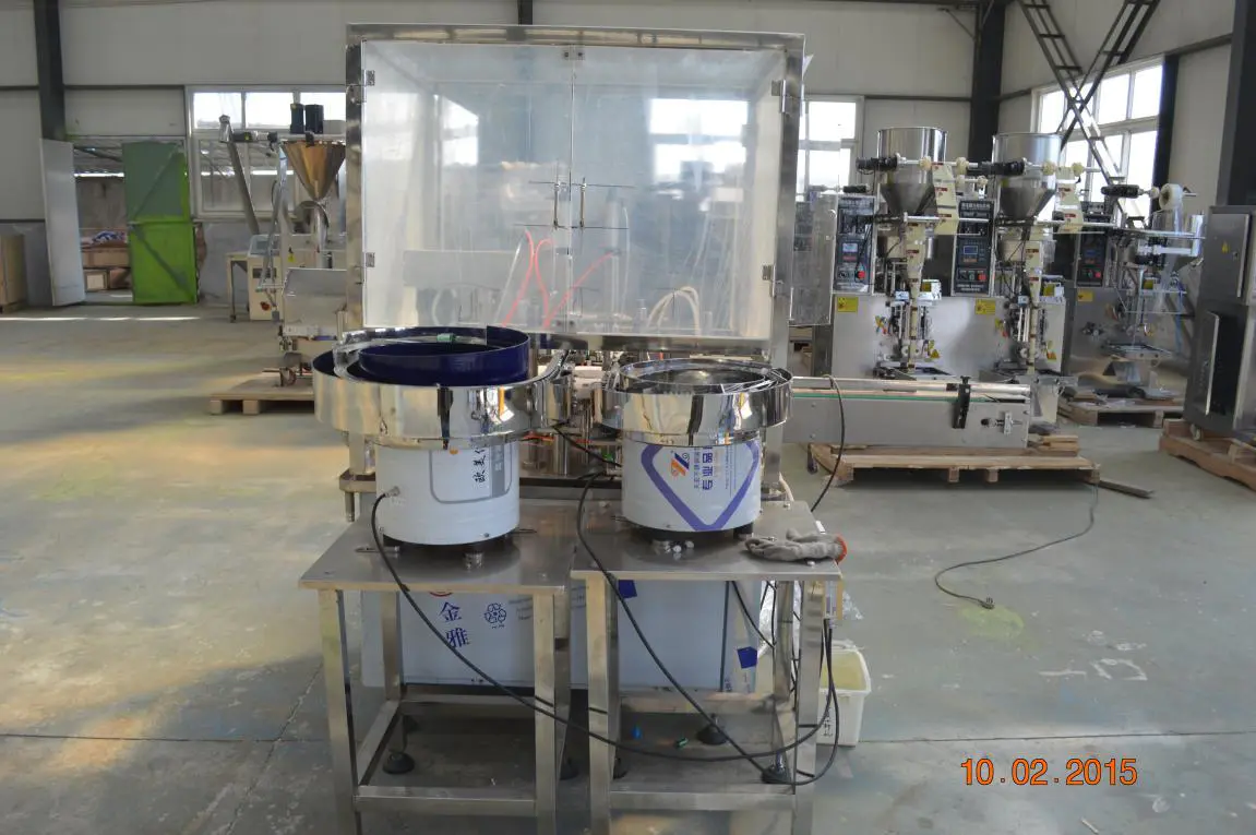 Cosmetic Deodorant Filling Capping Machine Roll Ball Bottles Filling Machine