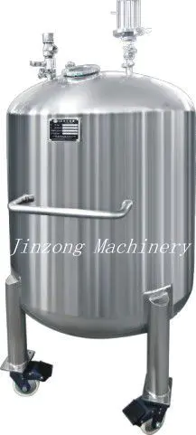 Jinzong Machinery High Quality Stainless Steel Liquid Milk Water Chemicals Storage Tank