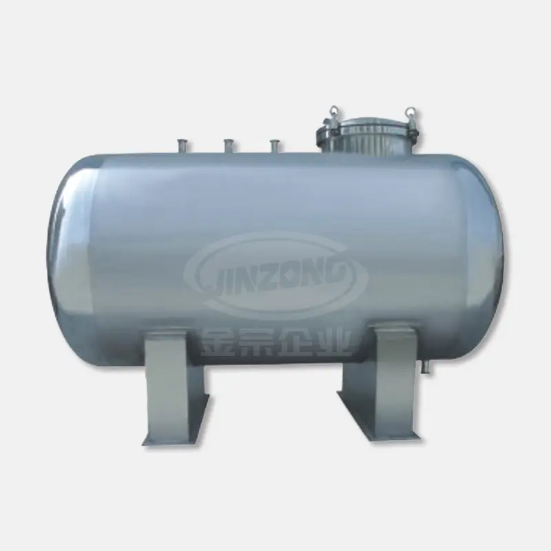 Jinzong Machinery High Quality Stainless Steel Liquid Milk Water Chemicals Storage Tank