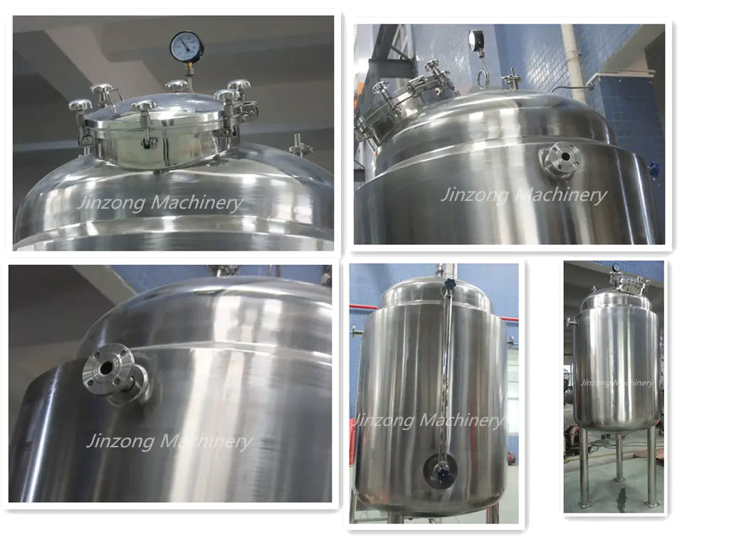 Chemical Medical Pharmaceutical ISO Storage Grade Food Tank