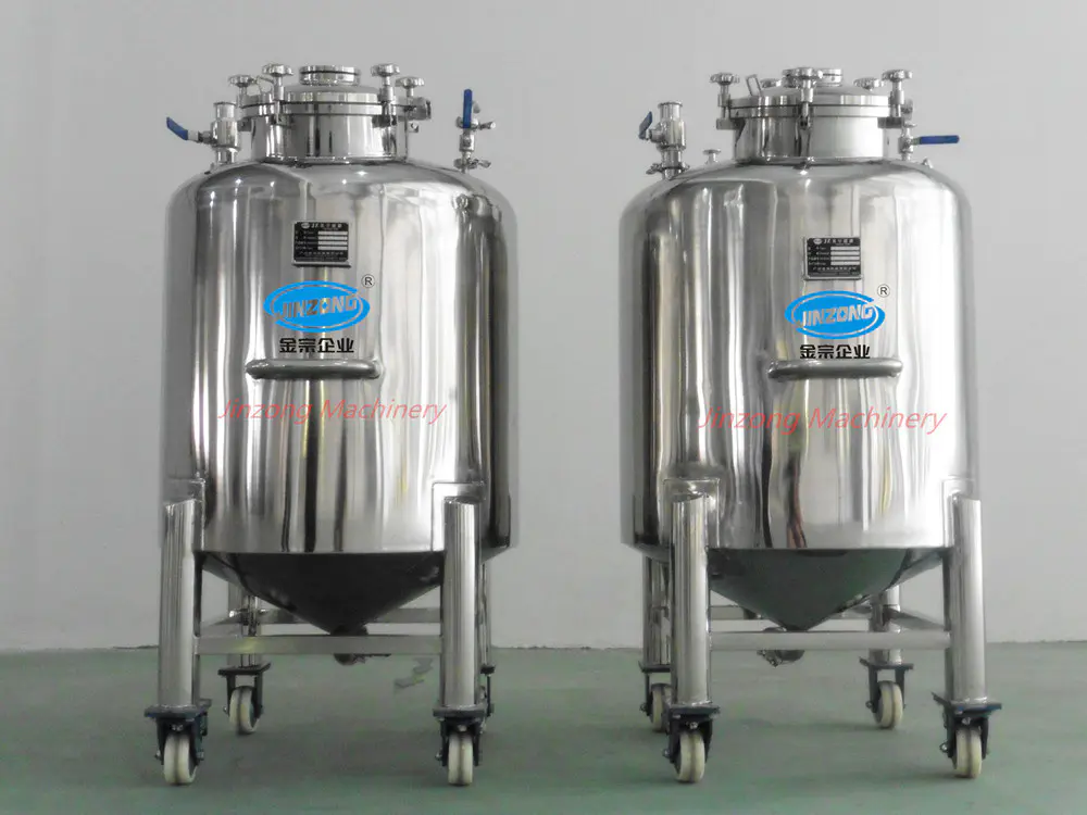 SUS304 Stainless Steel Liquid Storage Tank with Mirror Polishing