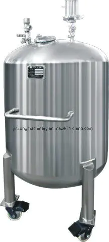 Sanitary Stainless Steel Chemical Storage Tank Container for Cosmetic/Pharmacy/Food Industry