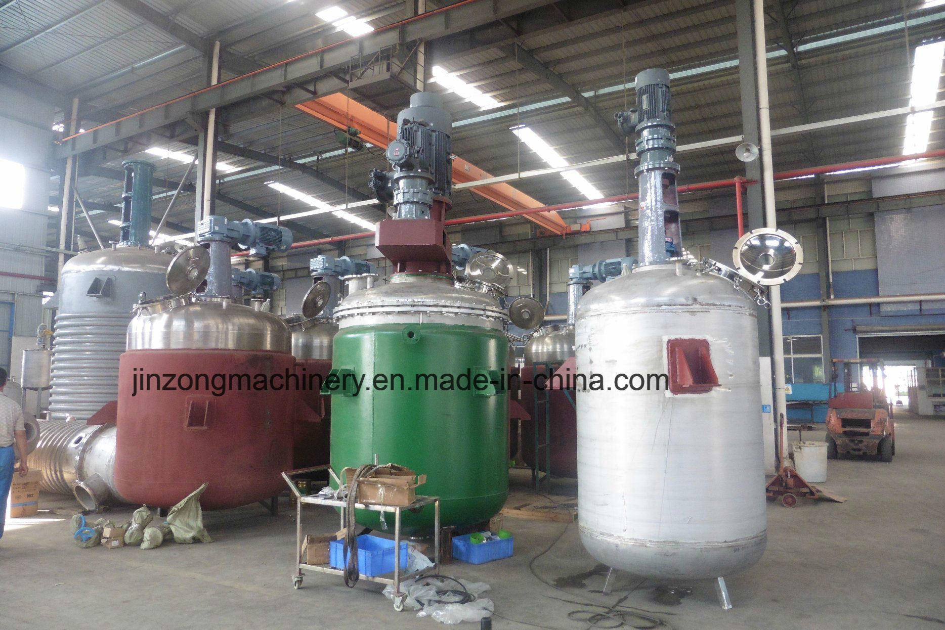 Stainless Steel Jacketed Reactor for Chemial Industry