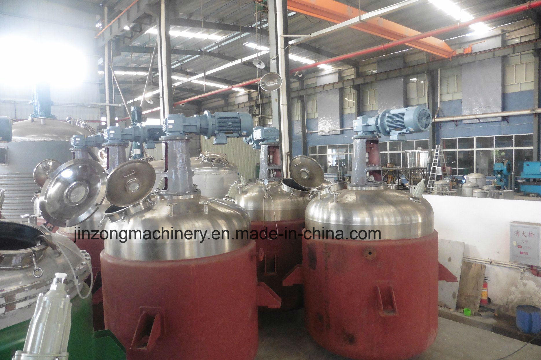 Stainless Steel Jacketed Reactor for Chemial Industry
