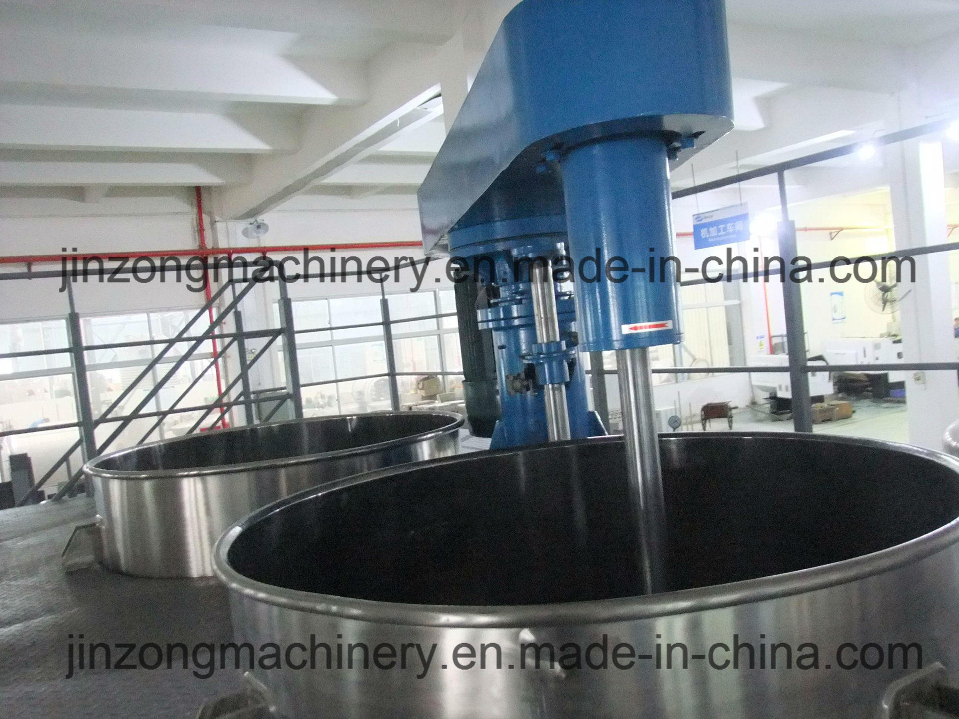 Guangzhou Jinzong Paint Dissolver Mixing Machine with Platform