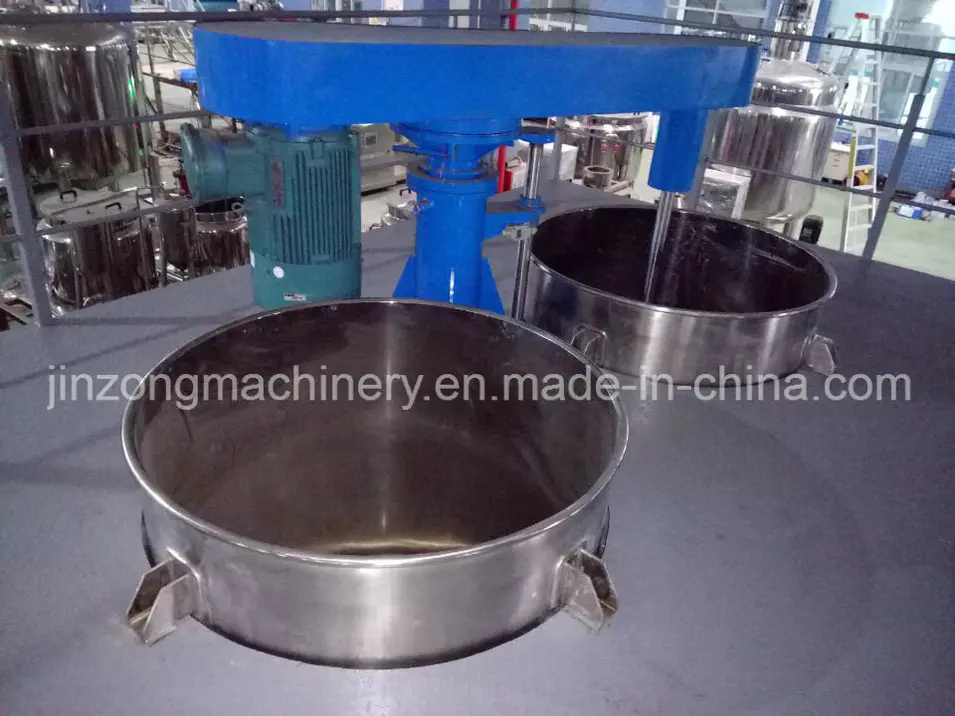 Chain Hydraulic Paint Mixer with Operation Platform