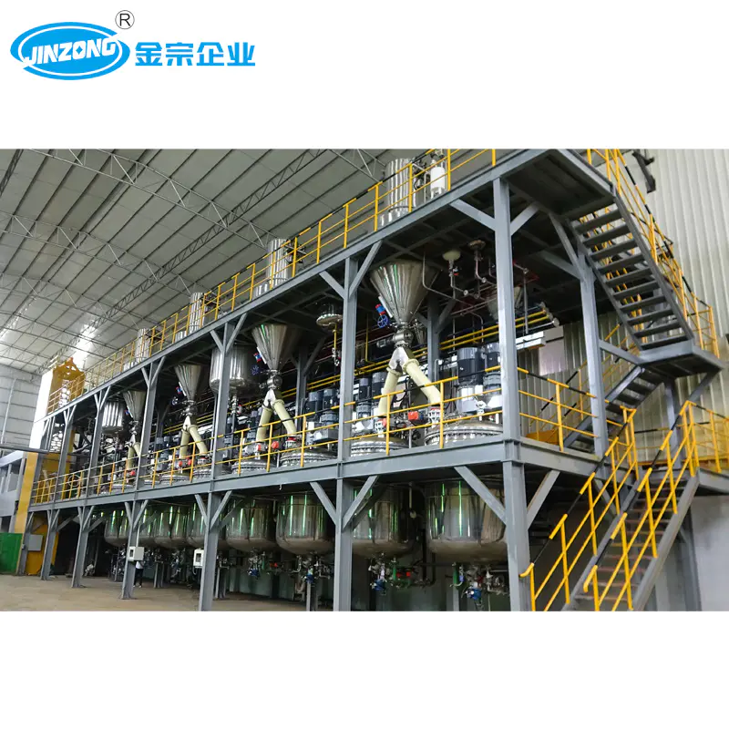 Full Automatic Wall Paint Emulsion Paint Production Plant