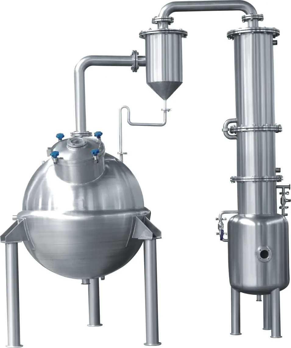 Qn Type Spherical Evaporation Concentrator for Pharma and Food Processing