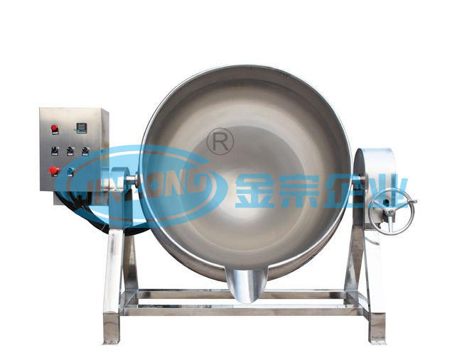 Jacketed Food Saucepan Boiling Pot China Manufacturer
